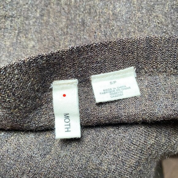 Anthropologie Moth Asymmetrical Drapey Sweater - Size S - Picture 5 of 7